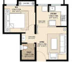 Mahindra Happinest Palghar 1 Palghar - Unit Floor Plans