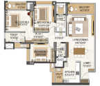 Livience Aleenta Pashan - Unit Floor Plans
