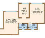 Blue Fortuna Andheri - Unit Floor Plans