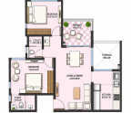 Rama Metro Life Tathawade - Unit Floor Plans