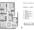 Puravankara Blubelle Magadi - Unit Floor Plans