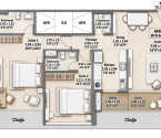 Gurukrupa Ekam Andheri - Unit Floor Plans