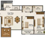 Kumar Prospera Hadapsar - Unit Floor Plans