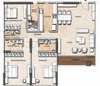 Kohinoor Square Altissimo Dadar - Unit Floor Plans