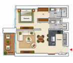 Ellington Eltiera Views Jumeirah Islands - Unit Floor Plans