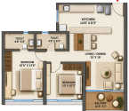 Kumar Parth Tower Baner - Unit Floor Plans