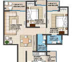 Pardos Okas Residency Sushant Golf City - Unit Floor Plans