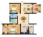 ELV High Garden Whitefield - Unit Floor Plans
