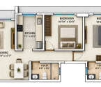 GeeCee Proximus - Unit Floor Plans