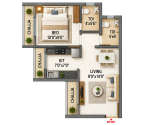 Platinum Experio Kalamboli - Unit Floor Plans