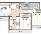 Tricity Eros Kharghar - Unit Floor Plans