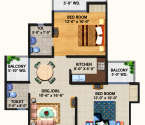 Ajnara Homes - Unit Floor Plans