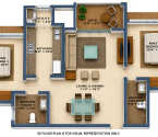 Lodha Bella Vista Pokhran Road 2 - Unit Floor Plans