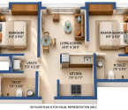 Lodha Golden Dream Taloja - Unit Floor Plans