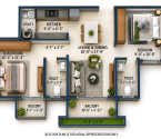 Sowparnika Whispering Petals Hoskote - Unit Floor Plans