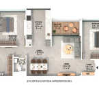 Majestique Twilight Balewadi - Unit Floor Plans