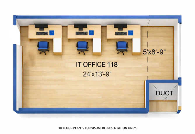 Squarefeet Centura Square Wagle Estate - Floor plan Commercial Office 407 Sq.ft