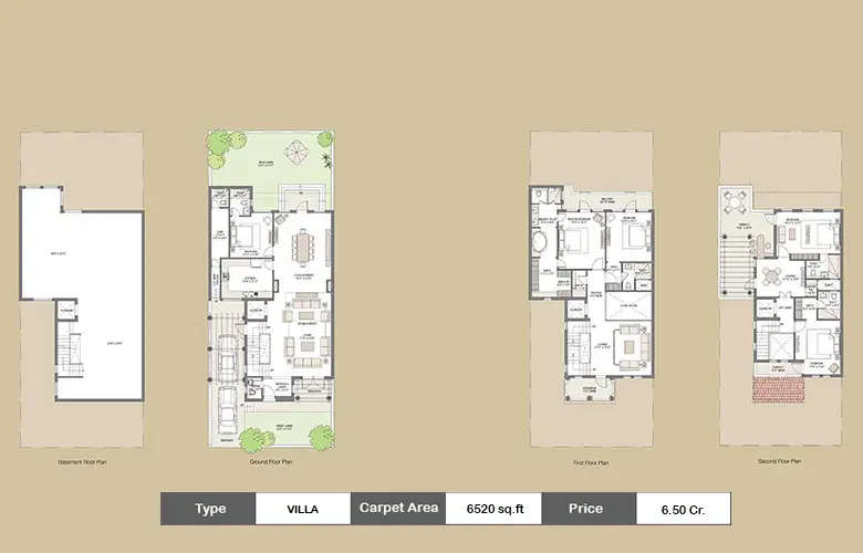 Floor plan for 1 BHK