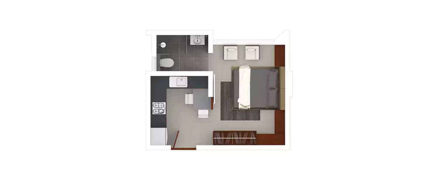 Floor plan for Studio