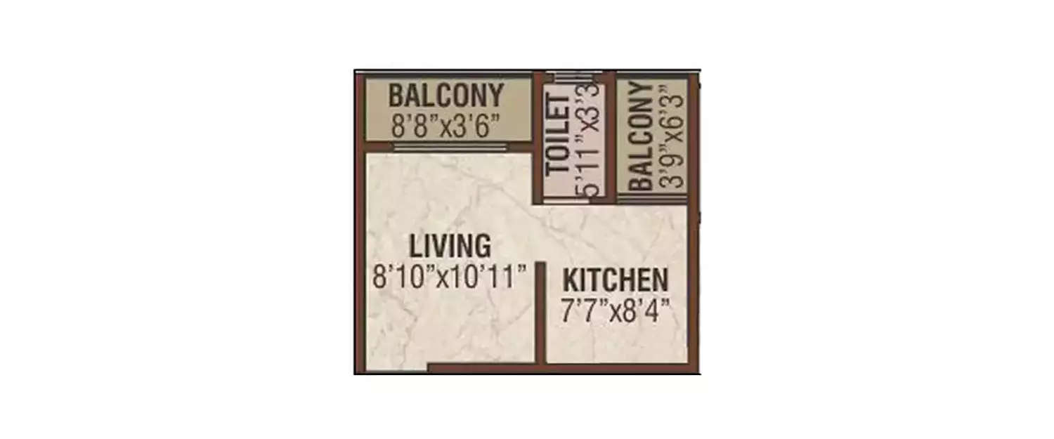 Floor plan for Studio