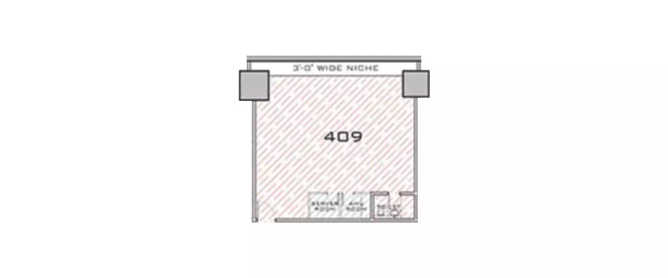 Kohinoor Square Dadar - Floor plan Commercial Office 855 Sq.ft