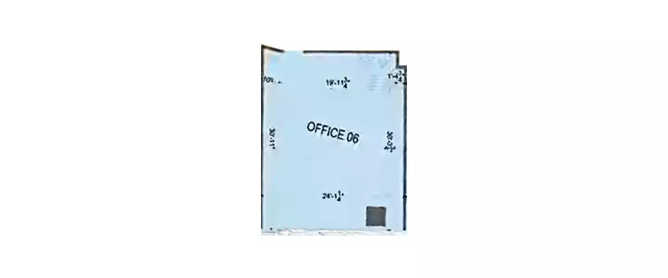 One Lodha Place Lower Parel - Floor plan Commercial Office 726 Sq.ft