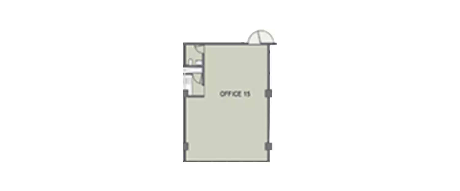 Floor plan for Commercial Office