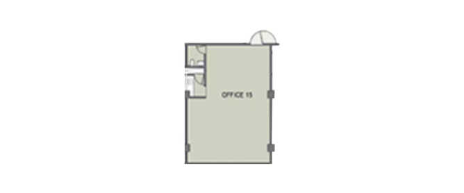 Lodha Supremus Thane Kolshet Road - Floor plan Commercial Office 1363 Sq.ft