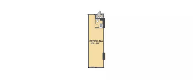 Lodha Supremus Andheri - Floor plan Commercial Office 353 Sq.ft