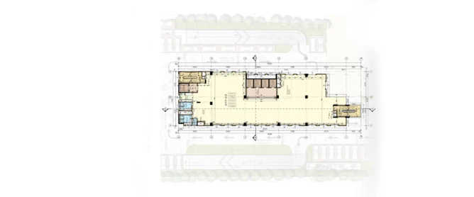 Prestige Khoday Tower Vasanth Nagar - Floor plan Commercial Office 10382 Sq.ft
