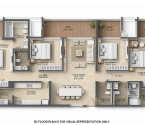 Lodha Elanor Kolshet Road - Unit Floor Plans