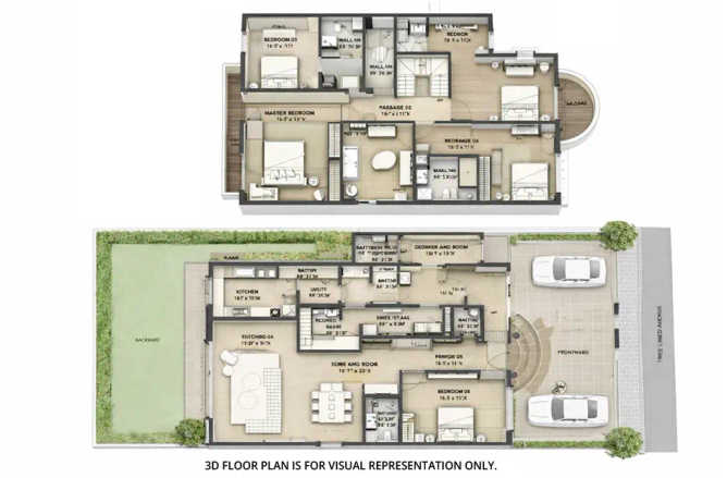 Lodha Villa Royale Bhiwandi - Floor plan 4 BHK 3150 Sq.ft