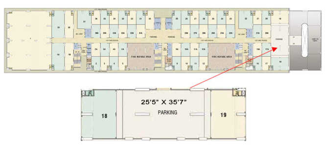 Goodwill Bizhub Turbhe - Floor plan Commercial Office 888 Sq.ft