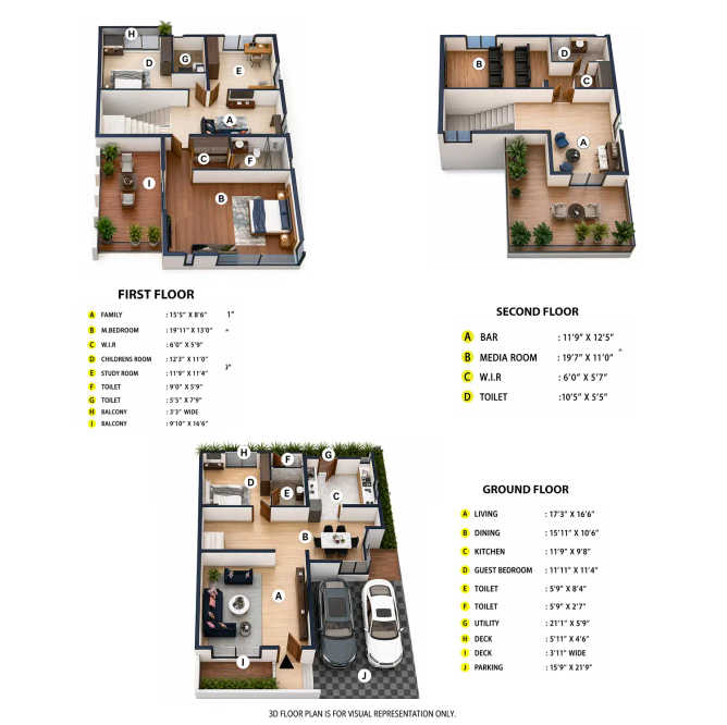 MJR Divine Meadows Chikka Tirupathi - Floor plan 4 BHK 3485 Sq.ft