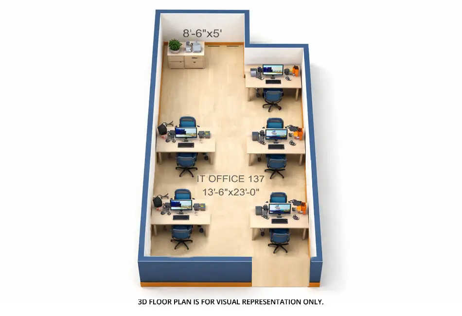 Squarefeet Centura Square Wagle Estate - Floor plan Commercial Office 387 Sq.ft