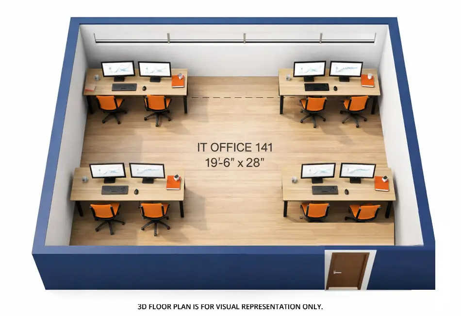 Squarefeet Centura Square Wagle Estate - Floor plan Commercial Office 591 Sq.ft