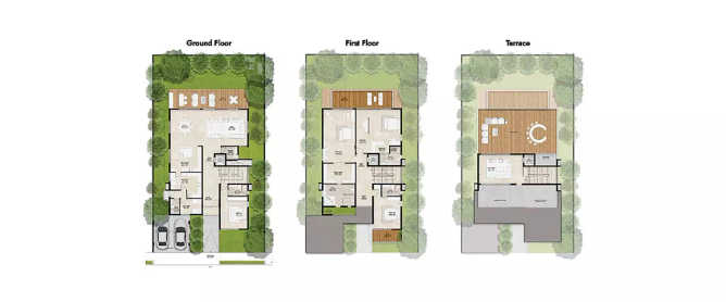 Prestige Sanctuary Nandi Hills - Floor plan 4 BHK 6680 Sq.ft