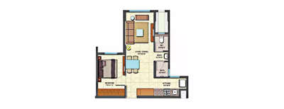 Lodha Golden Dream Taloja, 1 BHK-380 Sq.ft