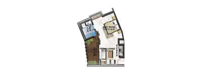 Supertech North Eye, 1 BHK-520 Sq.ft