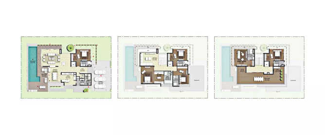 Embassy Boulevard Hosahalli - Floor plan 4 BHK 5930 Sq.ft