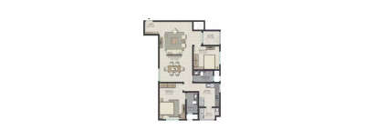 Sobha Palacia, 2 BHK-1619 Sq.ft