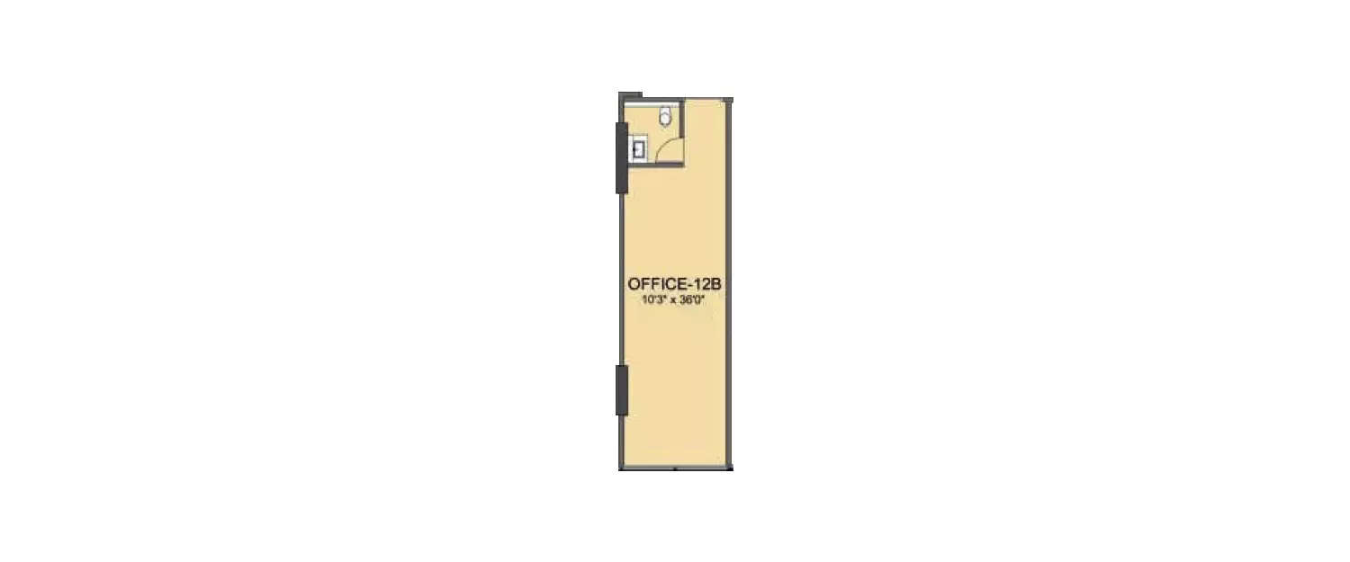  Commercial Office 368 Sq.ft