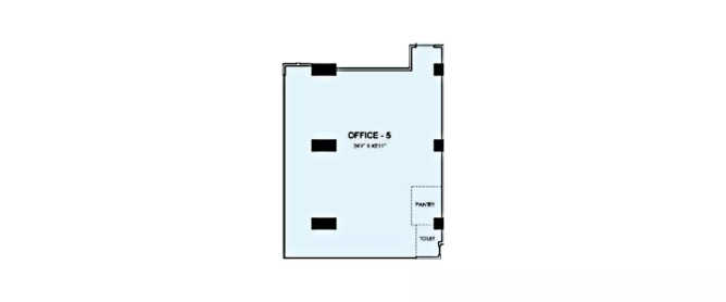 Kanakia Atrium 215 Chakala - Floor plan Commercial Office 1450 Sq.ft