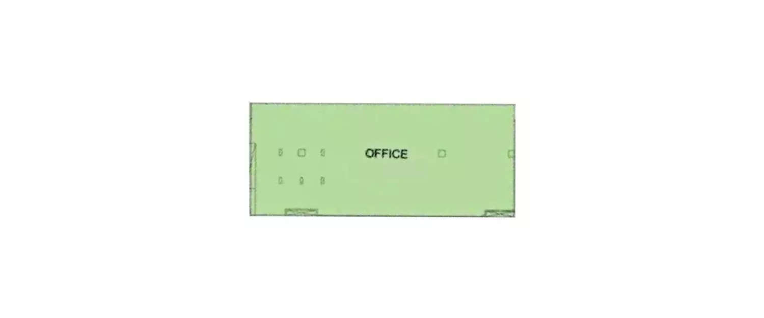 Floor plan for Commercial Office