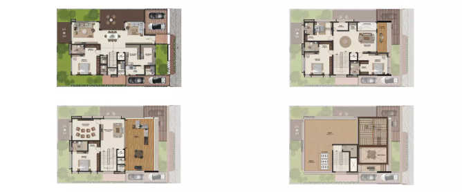 Prestige Bellagio Budvel - Floor plan 5 BHK 6761 Sq.ft