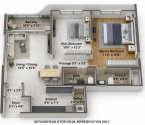 Geras Island Of Joy Manjri - Unit Floor Plans
