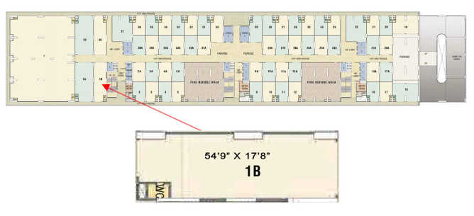 Goodwill Bizhub Turbhe - Floor plan Commercial Office 951 Sq.ft