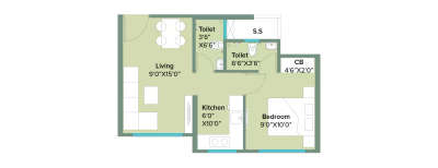 Marathon NeoHomes, 1 BHK-360 Sq.ft