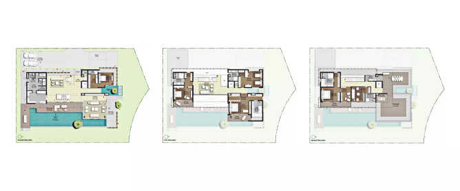 Embassy Boulevard Hosahalli - Floor plan 4 BHK 7107 Sq.ft