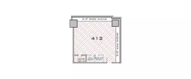 Kohinoor Square Dadar - Floor plan Commercial Office 779 Sq.ft